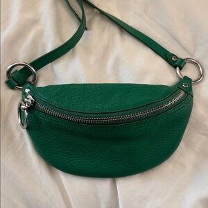 Rebecca Minkoff Green Bree Mini Belt Bag